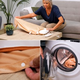 coussin chauffant dos et nuque